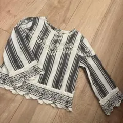 刺繍　カットソー　ストライプ　H&M マーキーズ　ブランシェス　プティマイン