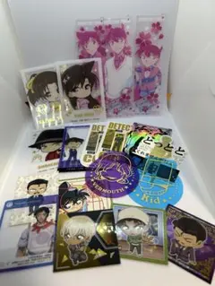 名探偵コナン　ステッカー　カード　セット