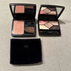 Dior アイシャドウパレット 5色入りとチーク　⭐︎ほぼ未使用
