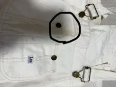 Lee ホワイト オーバーオール Lサイズ