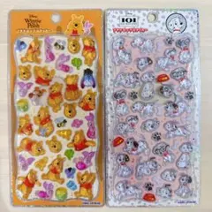 正規品　プチドロップステッカー　ディズニー　２枚セット