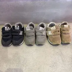 New Balance 996 キッズ スニーカー 3足セット