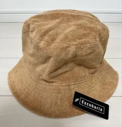 Escobaria タオル地バケットハット ベージュ 58cm フリーサイズ