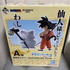 一番くじ ドラゴンボール EX A賞 孫悟空＆カリン フィギュア