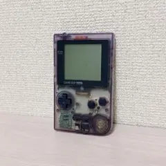 2520【日本製】GAME BOY pocket MGB-001 クリアパープル