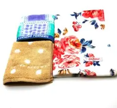 Cath Kidston・UNITED APROWS・他ハンドタオル3枚セット