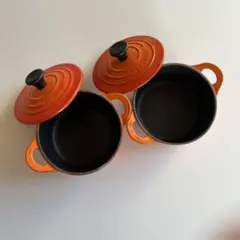 LE CREUSET ポケモン ミニ・ココット2個セット 本体のみ - メルカリ