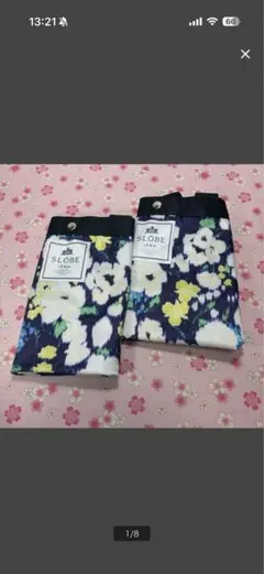 SLOBE IENA 花柄トートバッグのサムネイル
