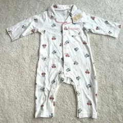 サイズ70-80 リトシー LITTC パジャマ カバーオール ミニー