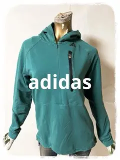 ☘️T19680☘️adidas フード パーカー L