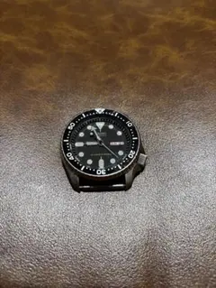 動作不動ジャンク 自動巻きダイバーズ時計 ブラック7s26-0020