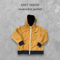 美品　クリフメイヤー リバーシブルボアジャケット フード付き　レディースM