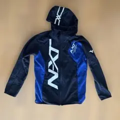 【Sサイズ】150〜160cmくらい　ミズノ　フード付きジャケット　トレーナー地