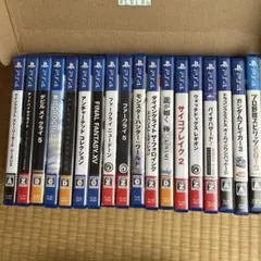 PS4ゲームソフトセット売り 18本まとめ売り PlayStation4