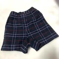 ELLE チェック柄 キュロット