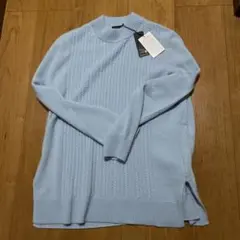 タカシマヤ　高級カシミヤセター(タグ付き)のサムネイル