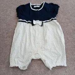 bebe reduction ロンパース 80cm ドット柄