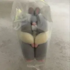 すきまハムスター マスコットフィギュア2 シルバーバンデット ガチャ