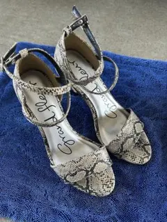 ヘビ柄ストラップヒール Sサイズ