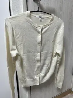 UNIQLO アイボリー カーディガン S