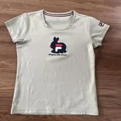 FILA　テニスウェアレディース　ウサギプリント パーカー Ｍ FILA テニスウェアレディース ウサギプリント パーカー M