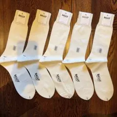 BALLY ホワイトソックス　5点セット