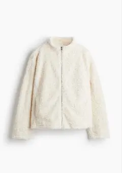 オーバーサイズテディジャケット