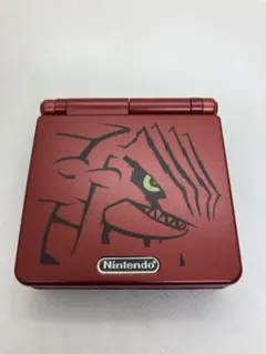 新品　シェル　ゲームボーイアドバンスSP グラードンエディション