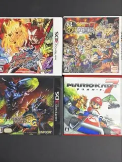ニンテンドー3DS ゲームソフト4本セット