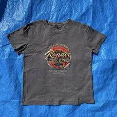 SHEIN プリントTシャツ グレー XXL