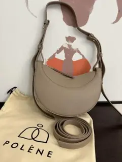 【美品】POLÈNE トープ　レザー ハンドバッグ　ショルダーバッグ 2026年最新】ポレーヌ トープの人気アイテム - メルカリ