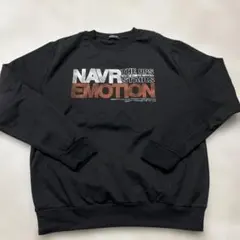 GHETTONAVR ブラック トレーナー