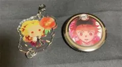 鬼滅の刃 ゆらふわ アクチャ アクキー 煉獄 缶バッジ 炭治郎