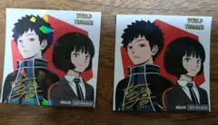 ジャンフェス ジャンプSQ 特製ホロステッカー ワールドトリガー　2枚