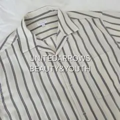 【値下げ・美品】BEAUTY&YOUTH オープンカラーシャツ