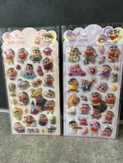 クレヨンしんちゃん 空気シール　2枚セット