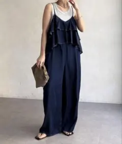 doudou デニムキャミサロペットのサムネイル