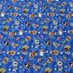 アンパンマン キルティング 生地 1m 入園入学