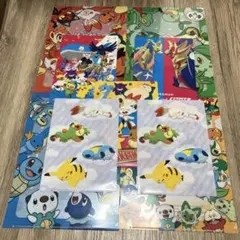 ポケモン　セブン限定品　クリアファイル　計9枚