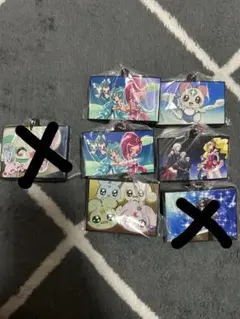 プリキュア一番くじ H賞 名場面ラバーチャーム 5点セット