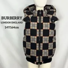 『極美品』BURBERRY バーバリー ダウンベスト チェック柄のサムネイル