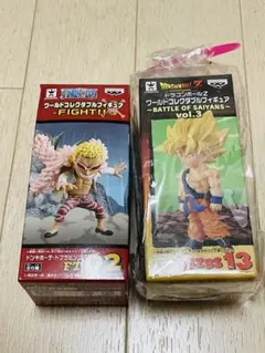 ドラゴンボール ワンピース　フィギュア 2体セット