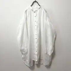 a+koloni ベルギーリネン　フリルチュニックのサムネイル