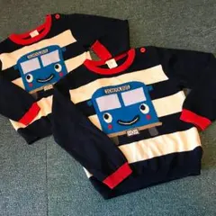 H＆M 兄弟 お揃いトップス 80 95 100