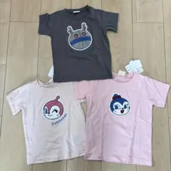 【新品】キャラクター刺繍Tシャツ3枚セット