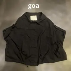 goa 黒いサファリ薄手ブルゾン（シャツ）のサムネイル