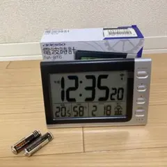 電波デジタル置き時計NA816 - メルカリ