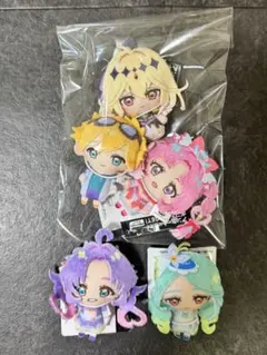 名探偵プリキュア　ぬいぐるみ　キュアミスティック　コンプリート５種　新品タグ付き