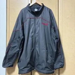 NIKE カレッジロゴ ナイロンジャケット ブラック XL