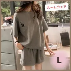 人気　夏　半袖❤︎レディース・Ｌサイズ❤︎セットアップ　ルームウェア　パジャマ